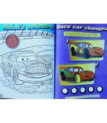 The World of Cars Annual 2009 Inside Page 2