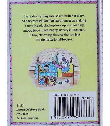 A Mouse's Diary Back Cover