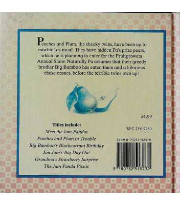 Peaches and Plum in Trouble Back Cover