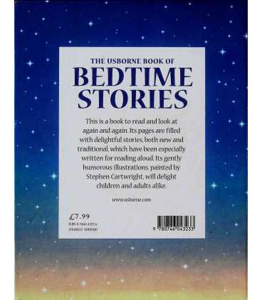 The Usborne Book of Bedtime Stories Back Cover