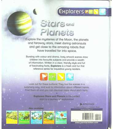 Stars and Planets Back Cover