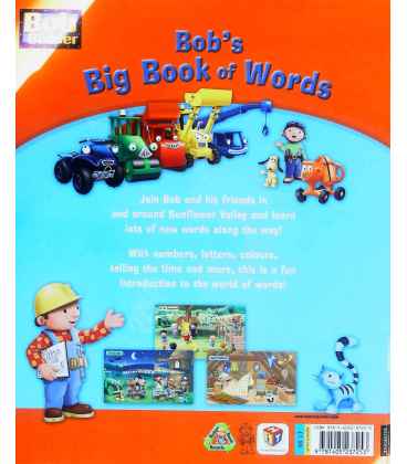 Bob's Big Book of Words Back Cover