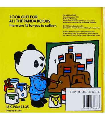 Panda the Builder Back Cover