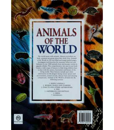Animals of the World Back Cover