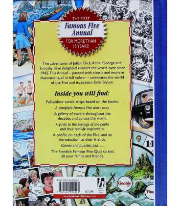 The Famous Five Annual 2014 Back Cover