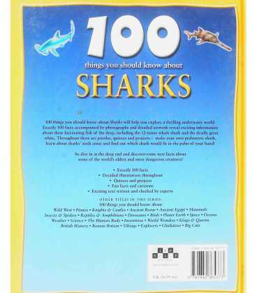 100 Things You Should Know About Sharks Back Cover