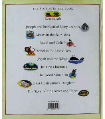 The Bible Storybook Back Cover