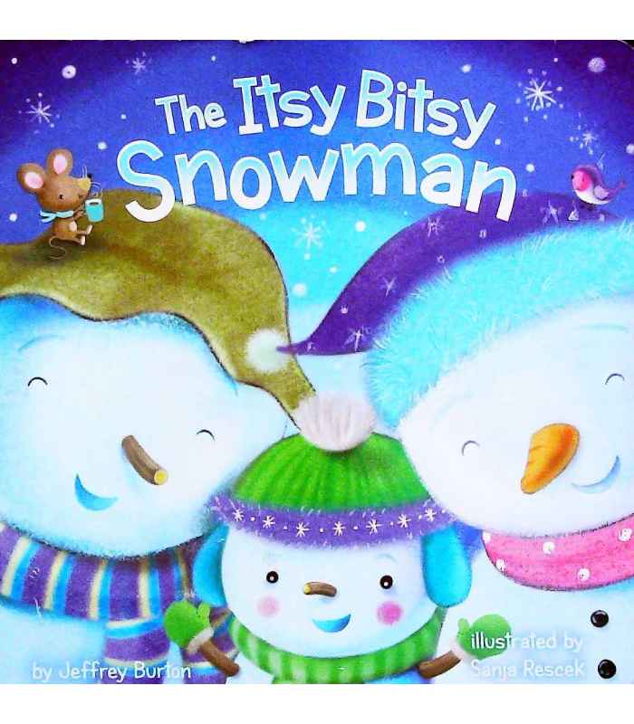 9781481448376　Jeffrey　Snowman　The　Bitsy　Itsy　Burton