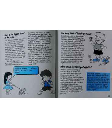 Questions Kids Ask About Insects and Spiders (Questions Kids Ask, 11) Inside Page 1