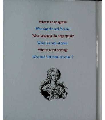 Questions Kids Ask About Words & Expressions (Questions Kids Ask, 25) Back Cover