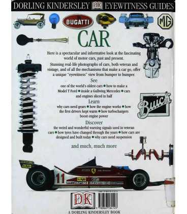 Car (Eyewitness Guides) Back Cover