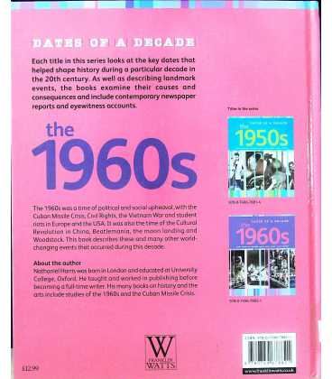 The 1960s (Dates of a Decade) Back Cover