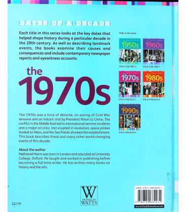 The 1970s (Dates of a Decade) Back Cover