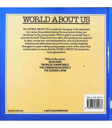 The Ozone Layer (World About Us) Back Cover