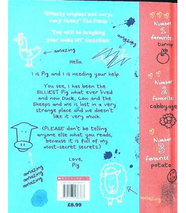 The Super Amazing Adventures of Me, Pig Back Cover
