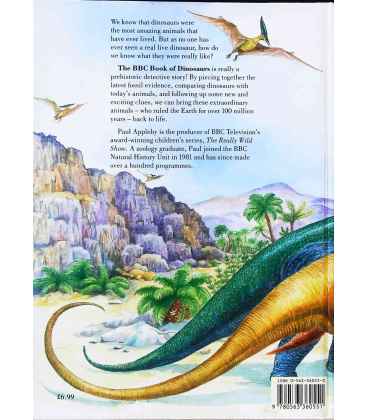 The BBC Book of Dinosaurs Back Cover