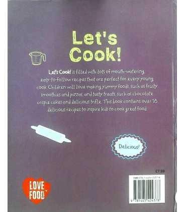 Let's Cook! Back Cover
