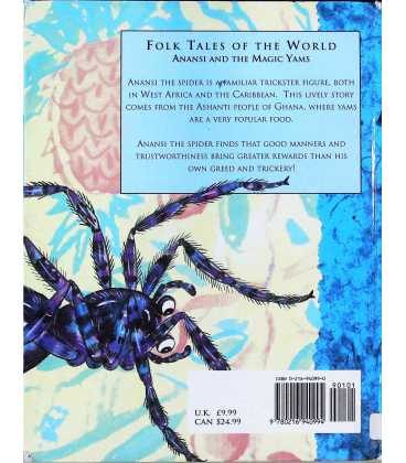 Anansi and the Magic Yams (Folk Tales of the World) Back Cover