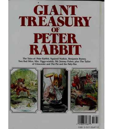 Giant Treasury of Peter Rabbit Back Cover