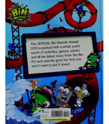 Bin Weevils: the Official Annual 2013 Back Cover