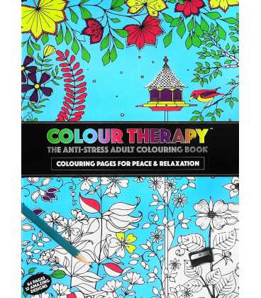 Adult Colour Therapy Anti-Stress Colouring Book
