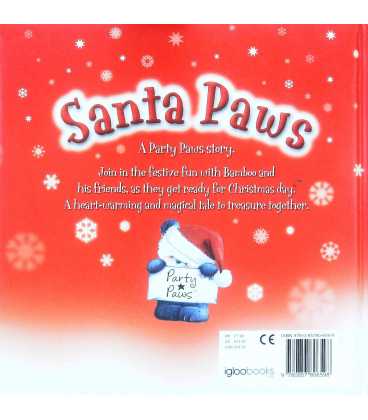 Santa Paws Back Cover