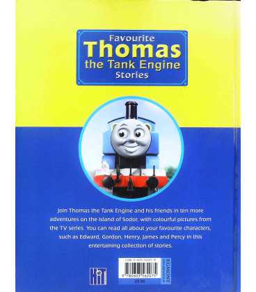 Favourite Thomas the Tank Engine Stories Back Cover