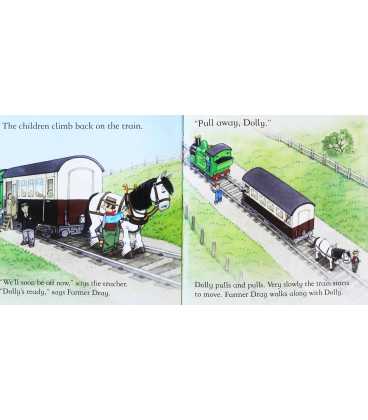 Dolly and the Train/Camping Out (Farmyard Tales Flip Books) Inside Page 2