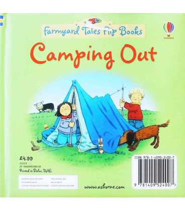 Dolly and the Train/Camping Out (Farmyard Tales Flip Books) Back Cover