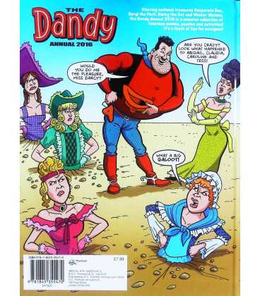 Dandy Annual 2016 Back Cover