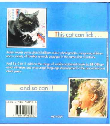 And So Can I! Back Cover