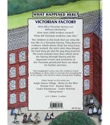 Victorian Factory (What Happened Here) Back Cover