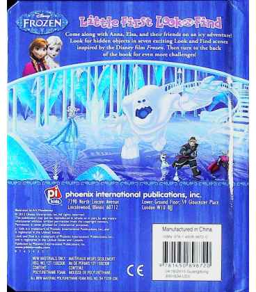 Frozen Back Cover