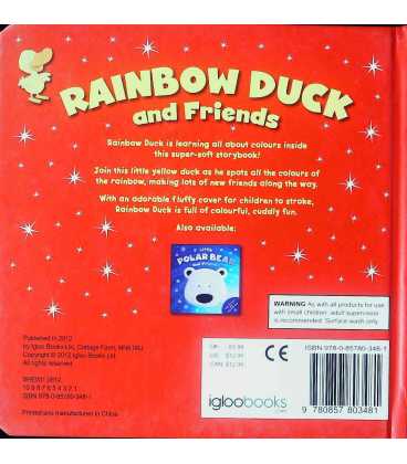 Peekaboo Rainbow Duck Back Cover