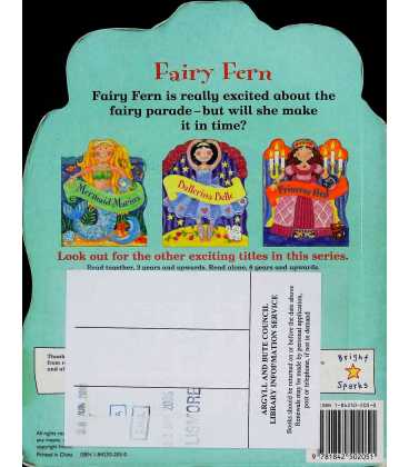Fairy Fern Back Cover