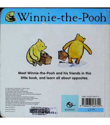 Opposites (Winnie-the-Pooh) Back Cover