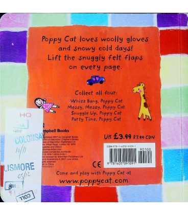 Poppy Cat Peekaboos: Snuggle Up, Poppy Cat Back Cover