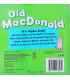 Single Sound Nursery Rhymes: Old Macdonald and Others Back Cover