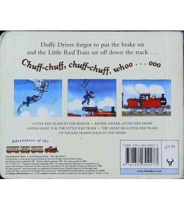 Little Red Train: The Runaway Train Back Cover