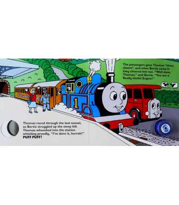 Thomas and the Big Race Sound Book Inside Page 1
