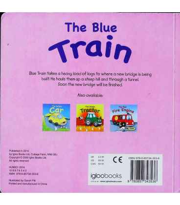 The Blue Train Back Cover