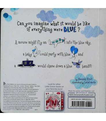 If Everything Were Blue Back Cover