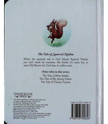 Tale of Squirrel Nutkin Back Cover