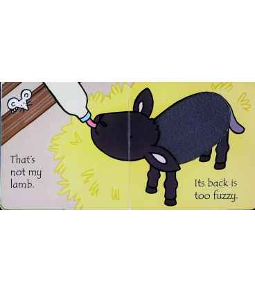 That's Not My Lamb… (Usborne Touchy-Feely Books) Inside Page 2