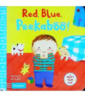 Red, Blue, Peekaboo! (Felty Flaps)