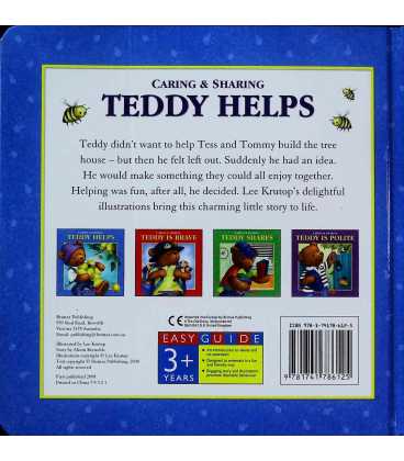 Teddy Helps Back Cover
