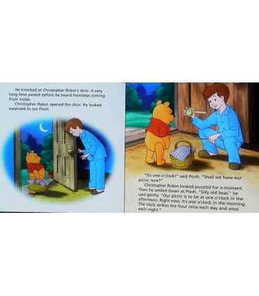 Pooh Tells the Time Inside Page 1