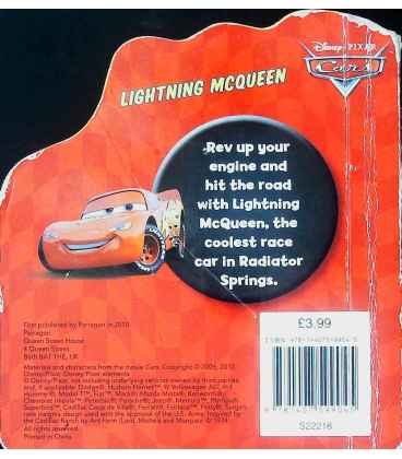 Lightning McQueen Back Cover