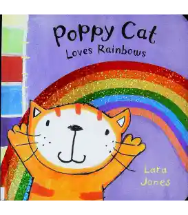 Poppy Cat Loves Rainbows