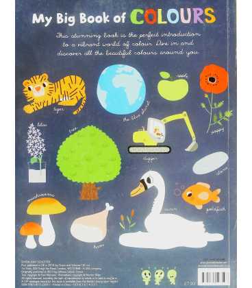 My Big Book of Colours Back Cover